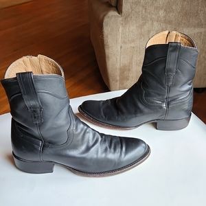 Tecovas "The Dean" Mens Black Calfskin Boots Sz 9.5D